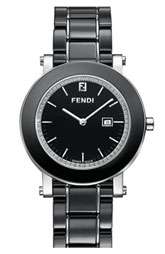 Fendi Diamond & Ceramic Round Watch $2,095.00