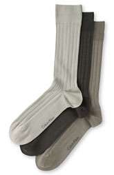 Calvin Klein Wide Rib Socks (3 Pack)