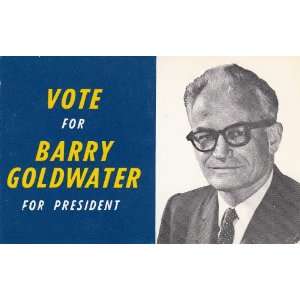Barry Goldwater 1964 Campaign Piece