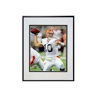 Brady Quinn (Cleveland Browns) 2008 Action Double Matted 8Ó x 10Ó 