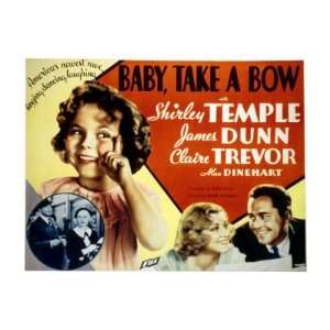 Baby Take a Bow, Shirley Temple, Claire Trevor, James Dunn, 1934 