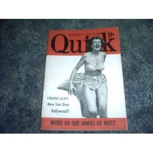  September 18 1950 Quick Mag Corinne Calvet CORINNE CALVET Books