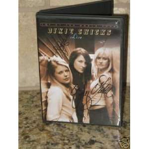  Autographed DIXIE CHICKS Top Of The World Tour DVD Live 