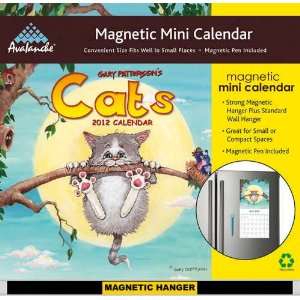  Gary Patterson Cats 2012 Mini Magnetic Mount Wall Calendar 