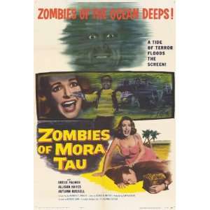  Zombies of Mora Tau (1957) 27 x 40 Movie Poster Style A 