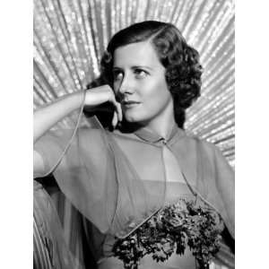  Irene Dunne in the Late 1930s Premium Poster Print, 12x16 