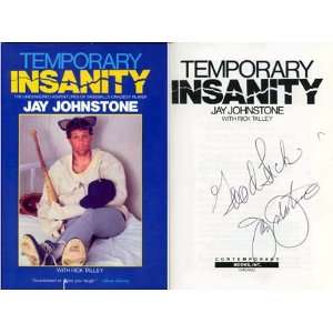  Jay Johnstone Autographed Book