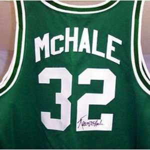 Autographed Kevin McHale Uniform   Away Green   Autographed NBA 