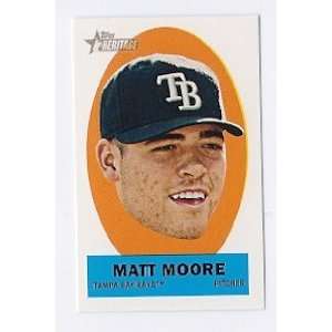   Heritage Stick Ons #45 Matt Moore Tampa Bay Rays