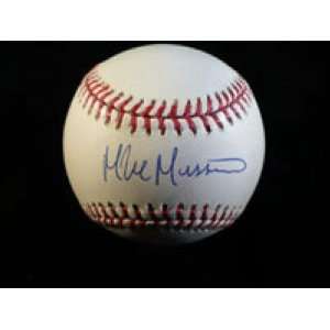 Mike Mussina Autographed Baseball