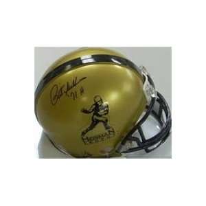  Pat Sullivan autographed Football Mini Helmet (Heisman 