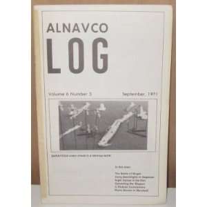  ALNAVCO Log Vol. 6 Number 3 September 1971 Pete Paschall Books