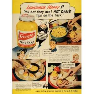  1944 Ad R T French Condiments Mustard Potato Salad Recipe 