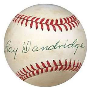 Ray Dandridge Autographed / Signed Bartlett Giamatti National League 