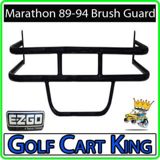 EZGO Marathon Golf Cart Black Steel Brush Guard 1989 94  