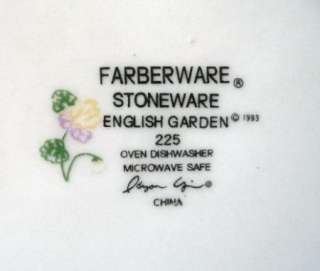 Farberware English Garden ~ 12 Chop Plate Platter  