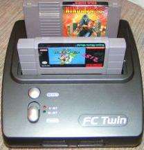 FC Twin Duo NES,Super SNES Nintendo Console Game System  