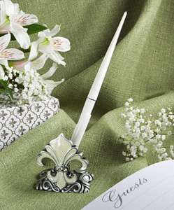 Fleur de lIs Collection Wedding Bridal Pen Set  