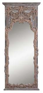 FRENCH Carved Ornate FLOOR MIRROR Large Beveled NEW  