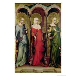  St. Catherine of Alexandria, St. Mary Magdalene and St 