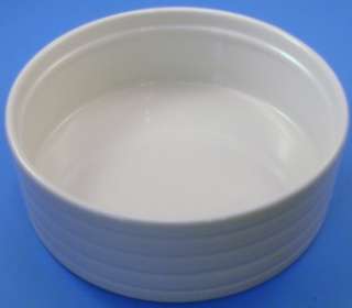 French White Ceramic Covered Dish Steamer Food Warmer  