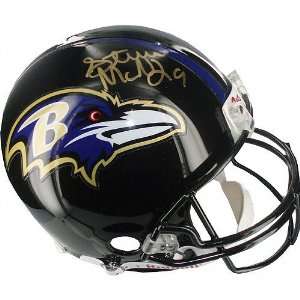 Steve McNair Baltimore Ravens Autographed Full Size Helmet