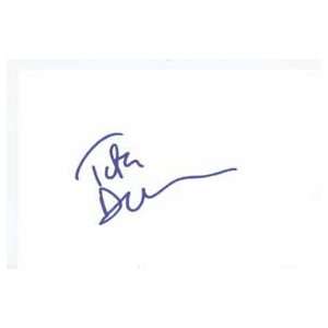 TATE DONOVAN Signed Index Card In Person