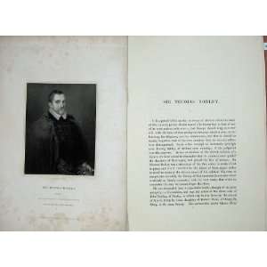  Sir Thomas Bodley Memoirs Portrait 1836 Ryall Oxford
