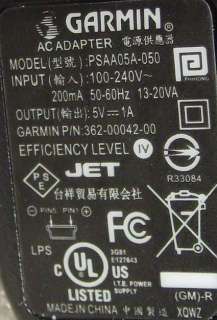 Garmin GPS USB AC Adapter Charger 5V DC/1A  
