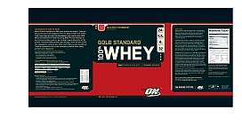 Optimum Nutrition 100% Whey Gold Standard  Delicious Strawberry  