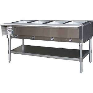   SHT4 240 4 Well Electric Sealed Well Hot Food Table: Kitchen & Dining