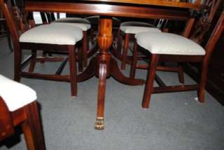   Thomasville Mahogany Formal Dining Table & 8 Chair Set 9 ft + Long