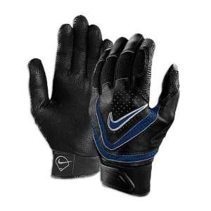  Nike Mens Diamond Elite VI Batting Gloves Black Navy Blue 
