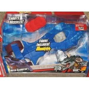 Hot Wheels BATTLE FORCE 5 Water Slaughter & SEVER New  