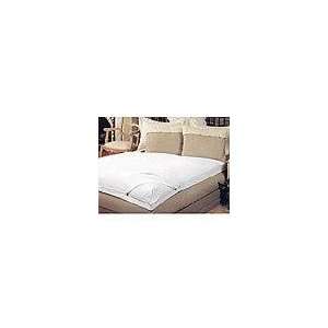  2 Featherbed Cover White King Feather/Fiberbeds 