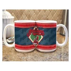   Sports Cleveland Indians Coffee Mug   Felt Style