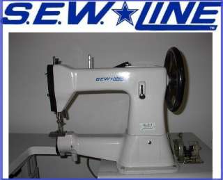   NEW HEAVY DUTY FOR SADDLES HARNESSES INDUSTRIAL SEWING MACHINE  
