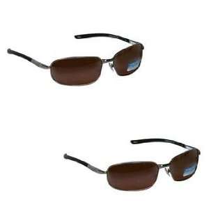  2 Pair Bronze Foster Grant Daytona Driving Sunglasses with 