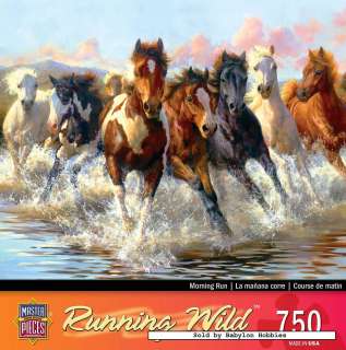 NEW Masterpieces jigsaw puzzle 750 pcs Bonnie Marris   Morning Run 