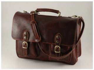 Italian High Quality Calfskin Leather Briefcase  Modena  