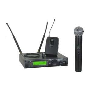   Shure Ulxp124/85 Combo Wireless System (g3 Band) Musical Instruments