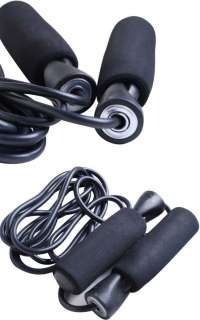 RDX Pro Boxing Skipping Rope Adjustable Speed Jump BLK  