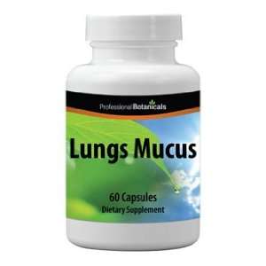  Professional Botanicals Lungs Mucus 508mg 60 caps Health 