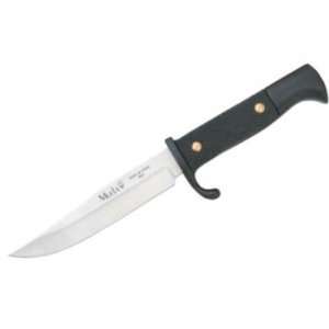 Muela Knives 1121 German Style Utility Fixed Blade Knife with Checked 