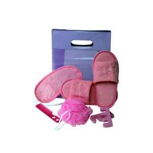  Girls Day Spa Gift Bag Birthday Party Favor Slippers SM 