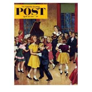Dance Cotillion Saturday Evening Post Cover, April 28, 1951 Giclee 