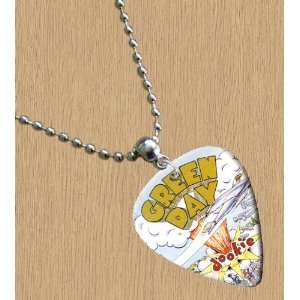   Green Day Dookie Premium Guitar Pick Necklace Musical Instruments