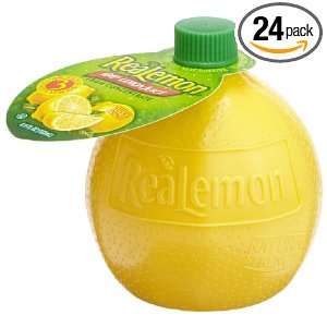 ReaLemon 100% Lemon Juice from Concentrate, 4.5 Ounce Squeeze Bottles 