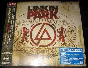 Linkin Park   Road to Revolution Live Japan CD+DVD New  