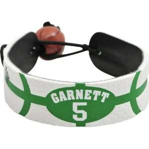  Gamwear Boston Celtics Kevin Garnett Leather Wristband 